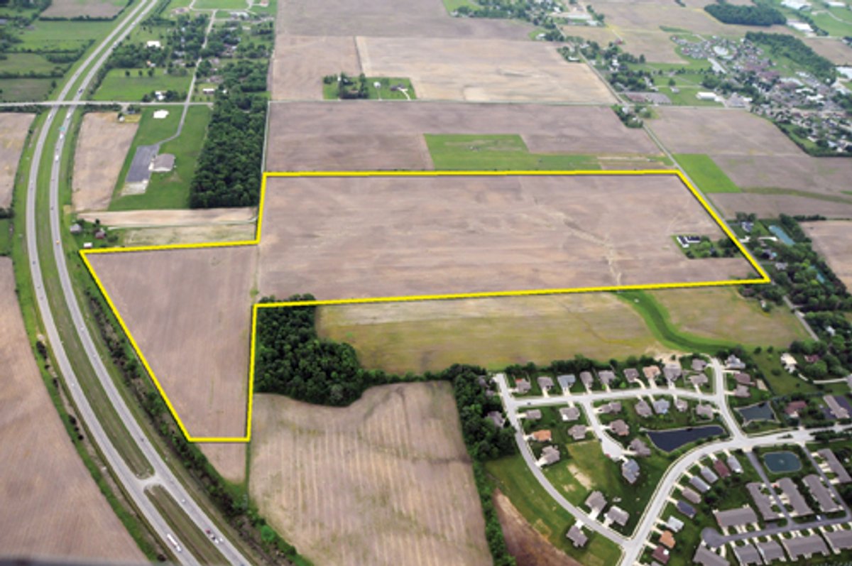 Tract map - 85.47 Acres Prime Ohio Farmland